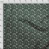 oneOone Cotton Flex Dark Green Fabric Baroque Fabric For Sewing Printed Craft Fabric By The Yard 40 Inch