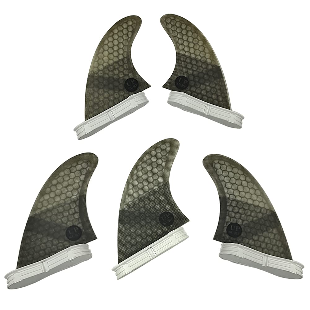 UP SURF Surfboard Finnen Double Tabs2 Finne M Größe Set