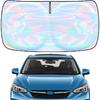 Windshield Sun Shade Cover For Kia Forte -2025 - Sunshade Compatible With Kia Forte Foldable Front Window Sunshade Sun Visor Protector Block UV Rays