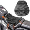 Motorcycle Seat Cushion Gel Shock Absorption 3D Honeycomb Mesh Motorbike Seat Pad Quick-drying Protective Ride Saddle Seat Cover