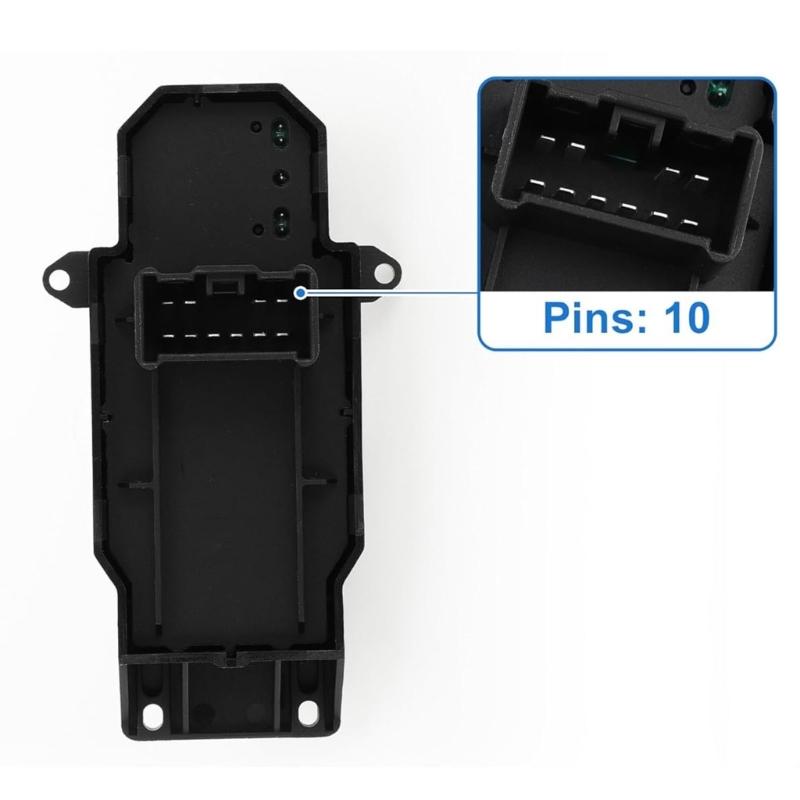 Electric Window Automotive Switches Window Regulator Switches 35760TR0A21 Car Interior for Select Model