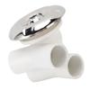 Bath Massage Nozzle 3/4 Inch Stainless Steel PVC Pool Massage Jet Nozzle for Swimming Pool Bathtub