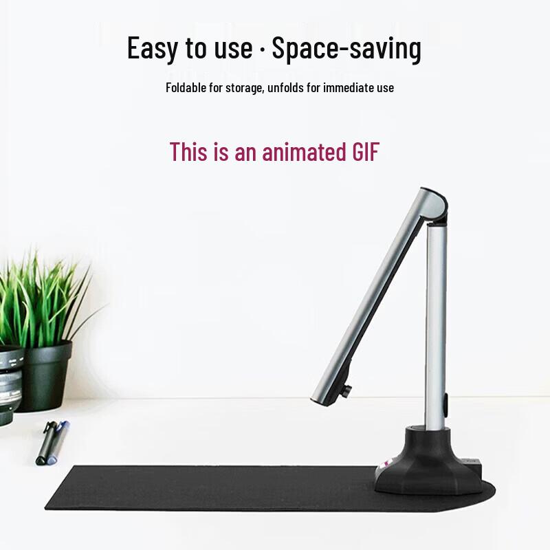 CimFAX T1280 Pro High-Speed A4 Document Camera CN Plug (adapter Included)