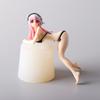 Anime Sexy Girl Sonico Figure Toys Pressed Instant Noodle Cake Decoration Doll Car Decor