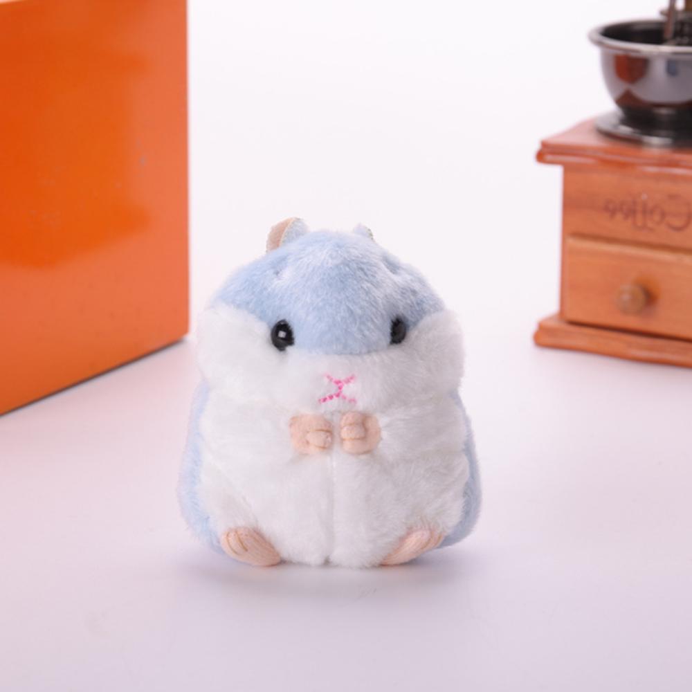 Cute Little Hamster Creative Plush Toy Doll Keychain Bag Accessories