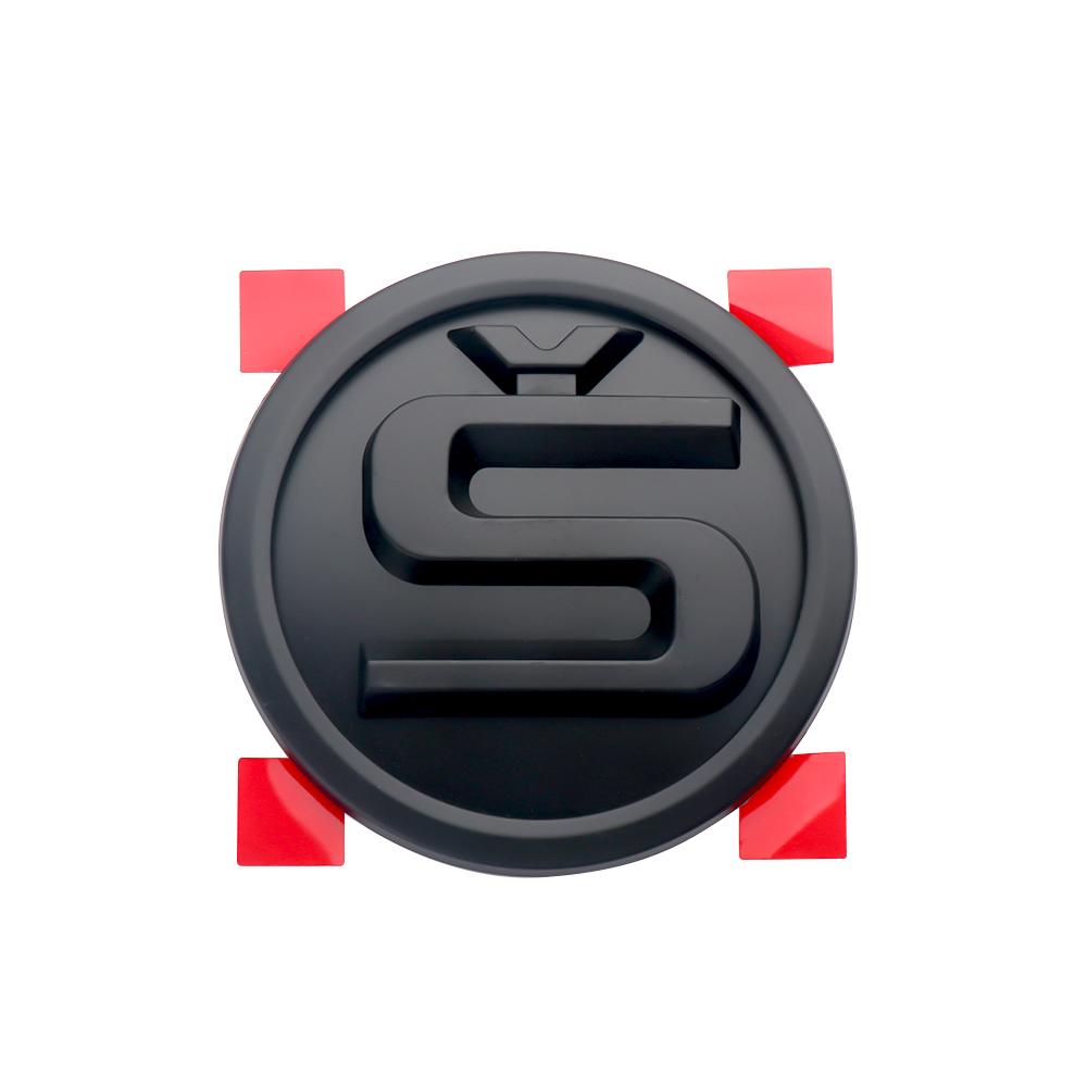 DCLR3 80mm/90mm/100mm ABS Samochodowy Przednia Pokrywa Silnika Klapa Bagażnika Emblemat Naklejka dla Skoda Octavia 3 2 A5 A7 Combi Visions Enyaq RS iV Deriv Kodiaq