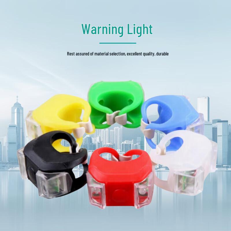 Jinglongdun 6th Gen Double-Eye LED Frog Warning Light (30-Pack)