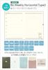 LaboClip 2026 Planer, Januar-Start, B6, Wöchentlich, Horizontal, Typ 3, Gem, Marineblau, 2601CGE-NV