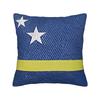 FOR CURACAOFlag Soccer Football Pillowcase Polyester Cushion Cover Decoration  Pillow Case Cover Home Zipper 45X45cm