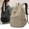 Nylon-Rucksack für Damen, große Kapazität, Reisetasche, leicht, für Schüler, Schultasche