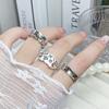 Graffiti Smiley Kitty Opening Ring Hip Hop Style Opening Retro Black Star Punk Personality Female Index Finger Ring