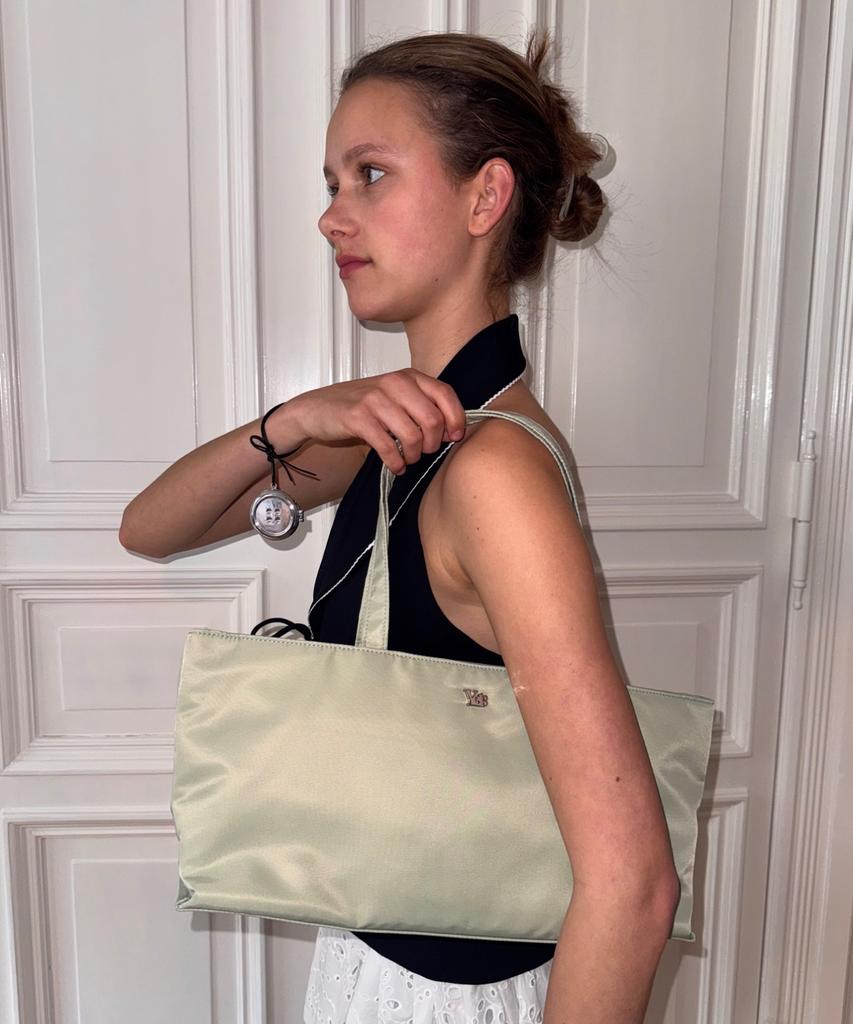 Isaiah Paper Boat Bag (Mint)