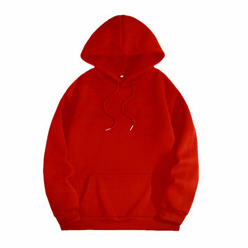 Women's 2024 Autumn/Winter Velvet-Lined Loose Casual Hooded Sweatshirt