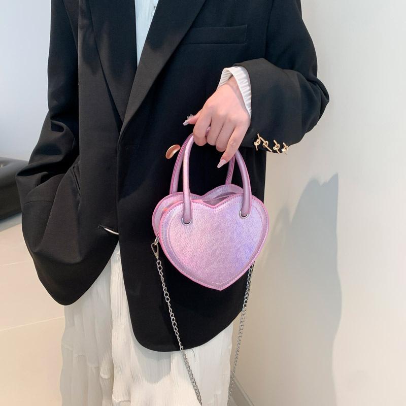 Liebe Handtaschen für Damen Neue Modische Einfache Umhängetasche Modische Pendler-Schultertasche