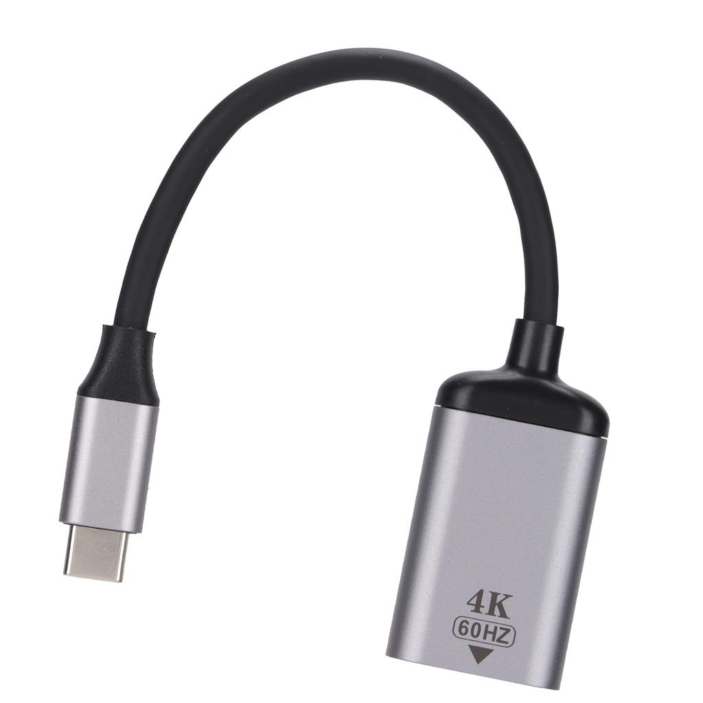 Type C Male To Mini DP Female Adapter HD Video Mirroring Converter for Laptop Computer Tablet