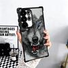 Wolfsmond Tier Weiche Handyhülle Für Samsung Galaxy S26 Ultra S25 Edge S24 FE S23 Plus S22 S21 + S20 Beschichtung Anti-Fall Hüllen
