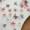 30 Stuks Kleurrijke Vlinder Nail Art Charm 3D Ijs Vlinder Nagel Decor Ornament Diy Kawaii Nagel Figuren