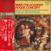 LP Record NEVILLE MARRINER, ACADEMY OF ST. MA - Mariner / The Academy Opens the Wor SL51112PROMO LONDON Japan Obi Classical Used