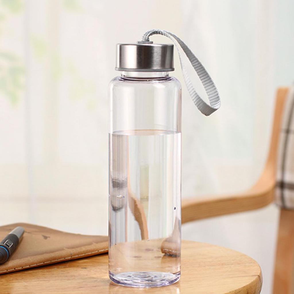 300/400/500 ml tragbare Plastik-Wasserbecher-Trinkflasche für Outdoor-Sportarten