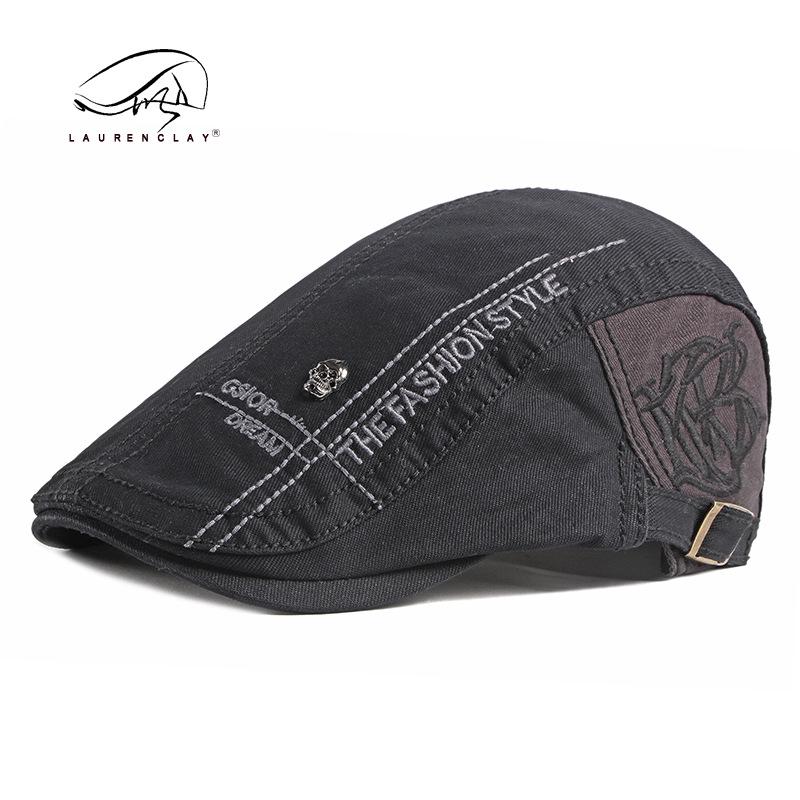 Men's & Women's Cotton Duckbill Beret - Korean Fashion Flat Cap for Spring/Summer Outdoor Travel