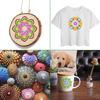 36/56Pcs Creative Mandala Dot Painting Templates Hollow Reusable Dot Painting Stencils Small Size DIY Mandala Stencils