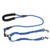 Dual Dog Leash Anti Tangling 360 Degrees    Joint Shock Absorbing Night Reflective Double Ended   Pet Leash