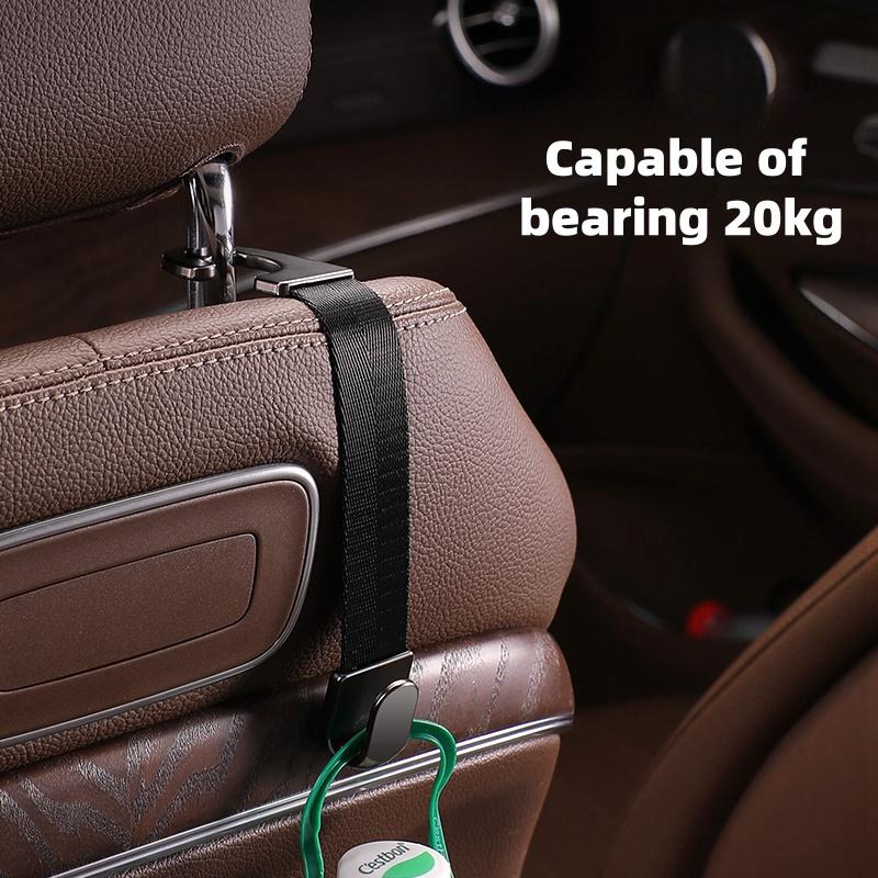 Car Headrest Hooks Hanger for Bags Seat Back Organizer Holder Clips Auto Fastener Hooks Car Storage Interior Accessories