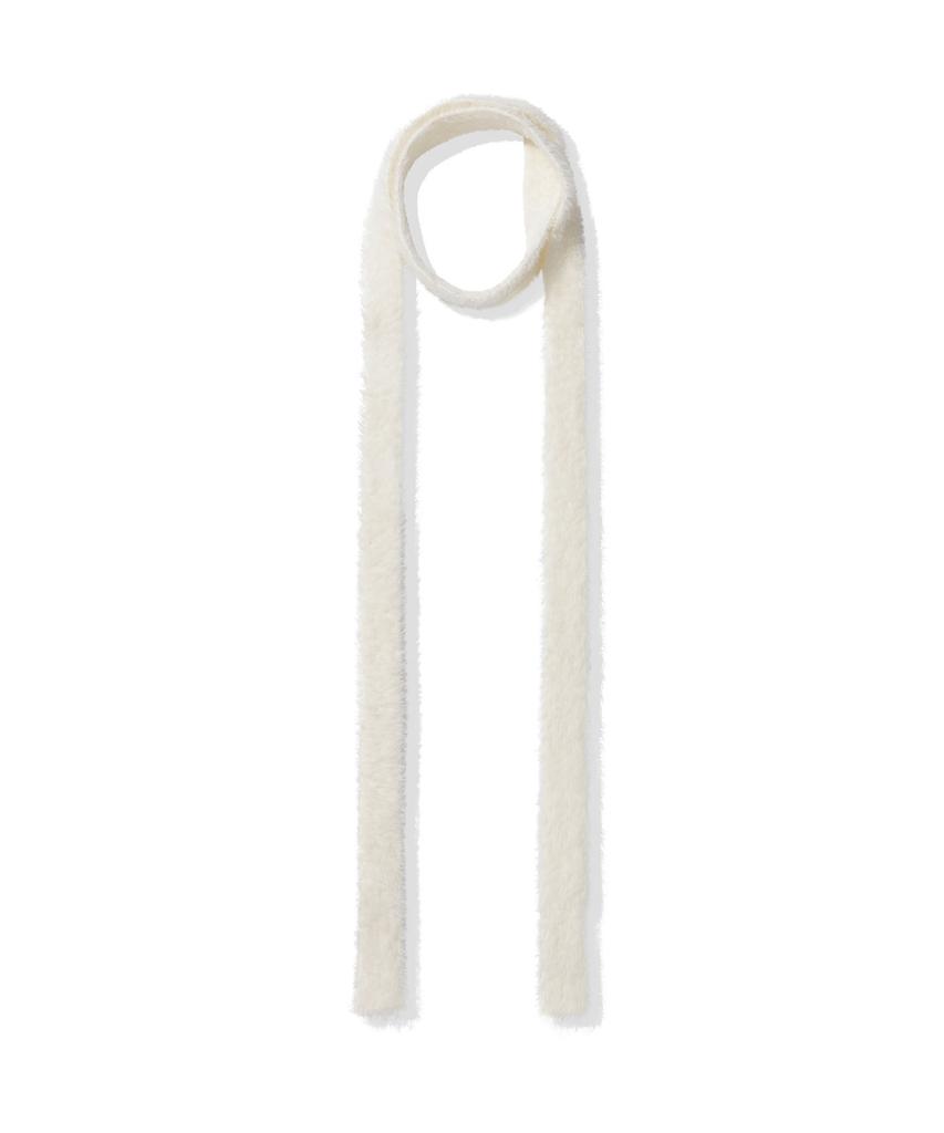CGP (Women) Boat Neck Knit (Muffler Set)_Cream