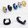Round Earring Safe Unfading Unisex Unisex Stainless Steel Round Ear Clip