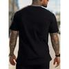 European Sizes Men'S Versatile T-Shirt, a Stylish And Casual Short-Sleeve Top with Fashionable Prints for Men'S Clothing