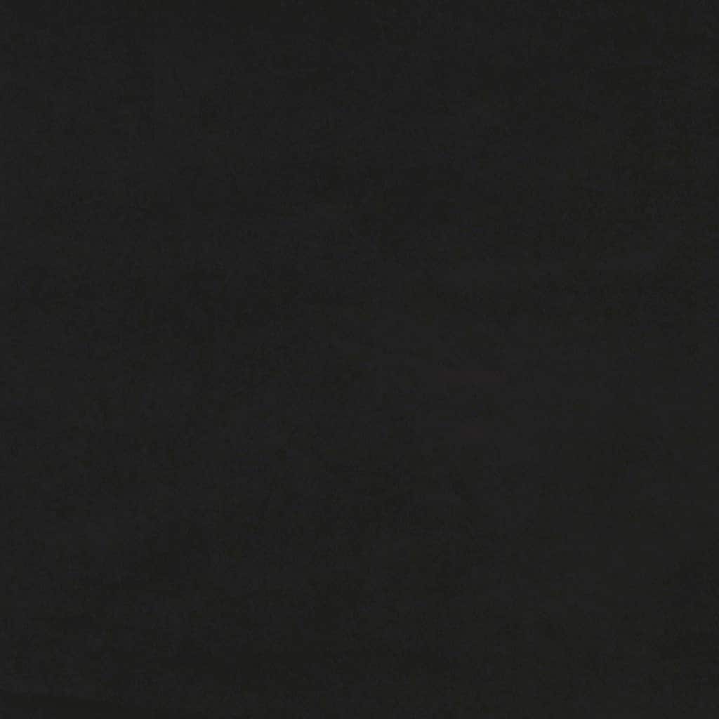 Black Bed Frame 35.4 X74.8  Velvet