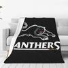 Panthers-Penrit Blanket Fleece Warm Sofa Throw Blankets For Home Bedroom Travel Throws Bedspread Quilt