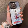 Japanese Anim Astro Boy Phone Case For IPhone17 Air 16 15 14 Plus 13 12 11 Pro XS Max Silver Black Bumper Case