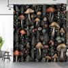 Aimego Houbové Boho Sprchové závěsy - Vintage Květinové Rostliny Retro Květiny Bohémský Pohádkový Přírodní Botanický Koupelnový Sprchový závěs