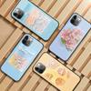 3D Kunst Malerei Handyhülle für IPhone 14 13 12 11 XS X 8 7 6 Plus Mini Pro Max SE 2022 Schwarz PC TPU Glas Handyhülle