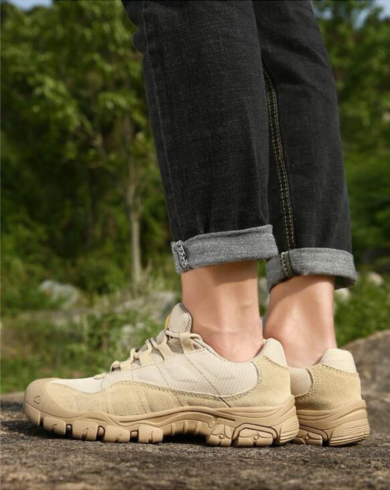 Men Hiking Shoes Mesh Breathable 2024 New Boots Sneakers Anti-Slip Trekking Shoes Casual Shoes