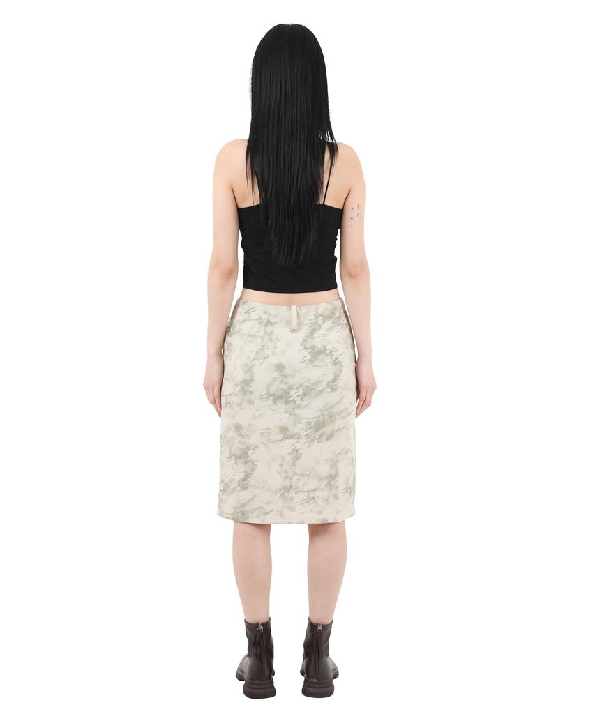 Catharsis Pattern Medium Skirt Olive One Size