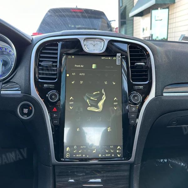 Chrysler 300C Center Console Smart Navigation 7862: 13.6" Eight-Core Display with Wireless CarPlay.