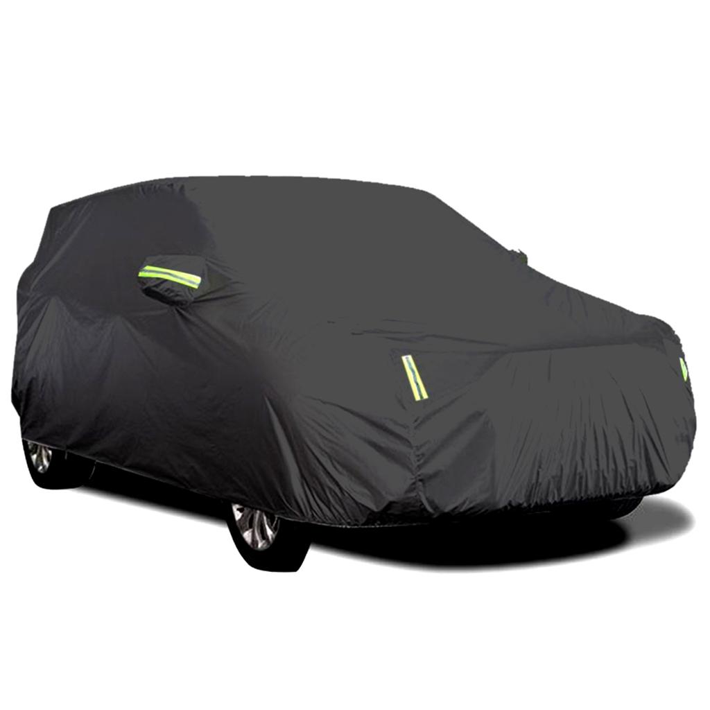 Bâche de voiture berline imperméable à l'eau tous temps bâche de voiture extérieure Protection UV coupe-vent bâche de voiture complète