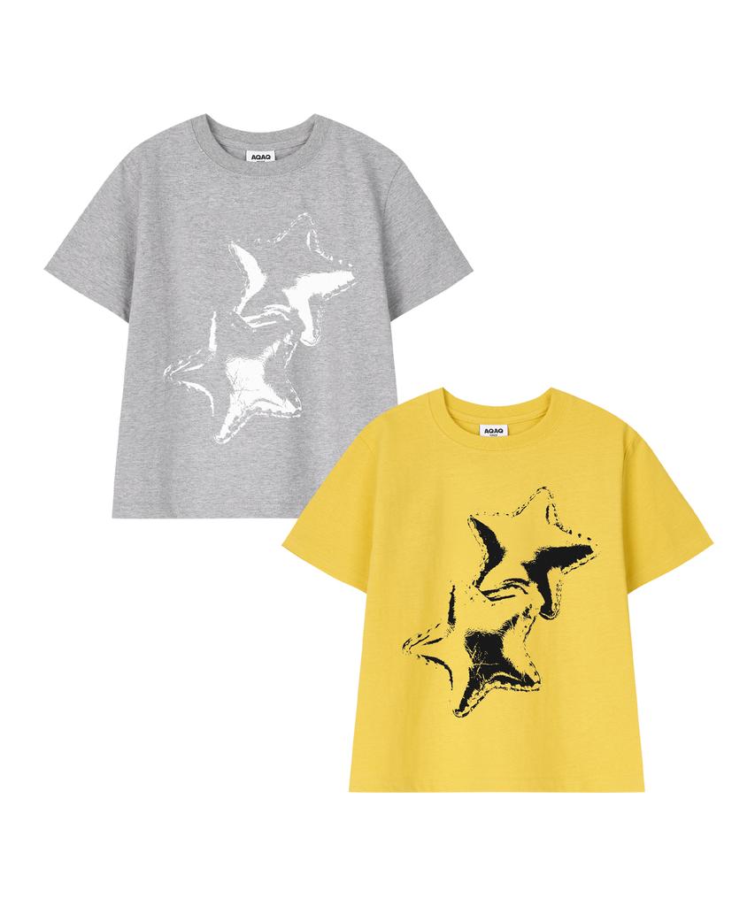 Eikyueikyuhauseukeulleob Twin Star T-Shirt [Yellow]