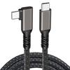 USB C To USB C 20Gbps 3-0.2m Cable 5A 100W 4K60hz USB3.2 Gen2*2 Fast Charge for Oculus Quest Link VR Headset Data Transfer USB-C VR