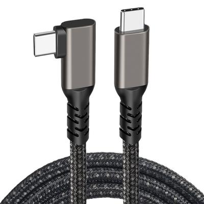 USB C To USB C 20Gbps 3-0.2m Cable 5A 100W 4K60hz USB3.2 Gen2*2 Fast Charge for Oculus Quest Link VR Headset Data Transfer USB-C VR