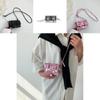 Urban Chic Mini-Schultertasche PU-Material Kastenform Magnetverschluss Kameratasche Stilvoll Für den täglichen Gebrauch