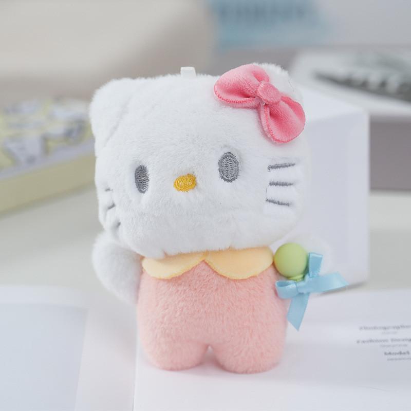 Adorable Porte-clés Peluche Série Sucette Cinnamoroll Kuromi Melody Peluche