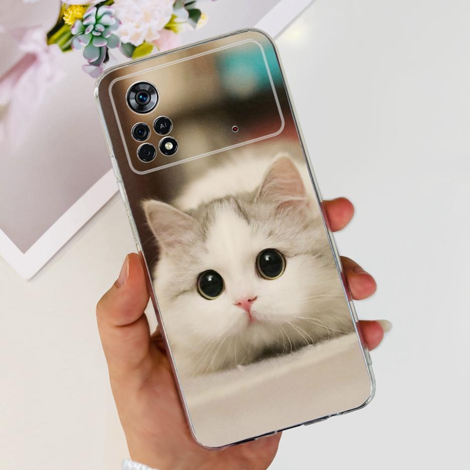 Xiaomi Poco X4 Pro 5G tokhoz Stílusos Festett Borítás Puha Szilikon Telefon Tok Xiaomi Poco M4 Pro 5G M4Pro X4Pro Tokokhoz