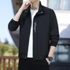 Men's Versatile Korean Style Stand Collar Jacket - Trendy Spring/Autumn Outerwear