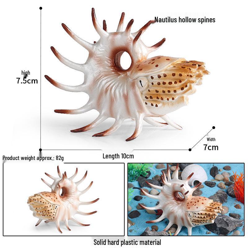 Ocean Crab Simulation Toy Set: Includes Hermit, Swimming, and Three-Spot Plastic Models