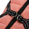 Dog Clothes Harness Winter Jacket Adjustable For Small Medium Dogs Cats Windproof Vest Waterproof Clothing Puppy Pet Jumpsuit