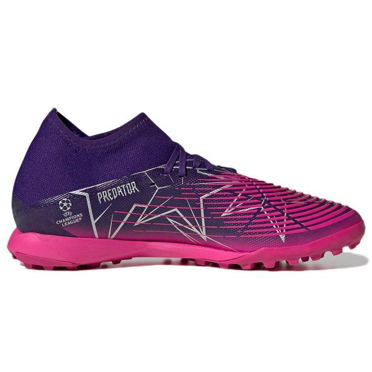adidas Predator Edge.3 TF Champions Code Pack Men Sneakers Purple Team-Collegiate-Purple Silver-Metallic GW9998
