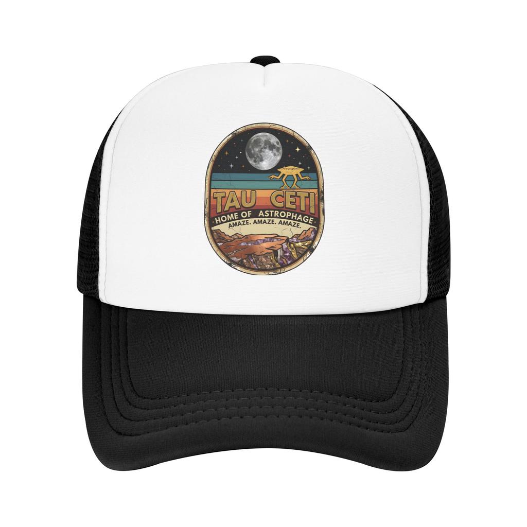 Project Hail Mary Mission Patch Trucker Cap Dad Hat Sun Caps Sun Caps Breathable Snapback Caps Mesh Baseball Caps Summer